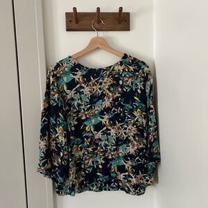 Sam & Lavi (Anthropologie) Blue Relaxed Blouse
